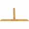 Ekena Millwork Portland Rough Sawn Timber Gable Bracket, Western Red Cedar, 84"W x 56"H x 2"D x 6"F, 16/12 Pitch GBW084X56X0206POR00RWR - alternate 4